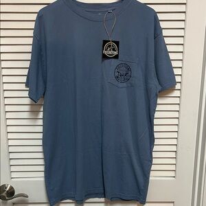 Fieldstone Hunting Preserve Men's Blue Short Sleeve T-Shirt